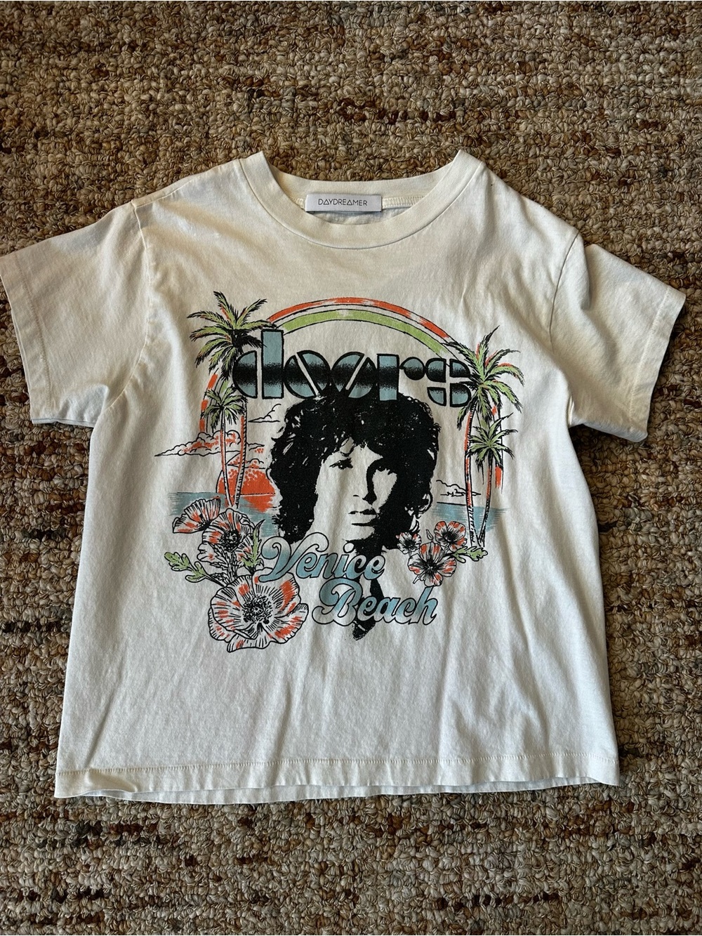 Daydreamer Kids White The Doors Venice Beach Graphic Tee